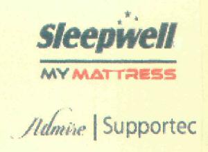 Sleepwell My Mattress Device mark 2954624 Trademark