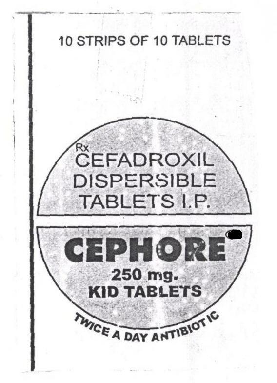 Cephore (label) Device mark 1692076 Trademark