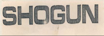 Shogun Device mark 686249 Trademark