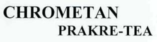 Chrometan Prakre-tea Device mark 2805944 Trademark
