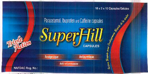 Superhill Capsules Device mark 2641329 Trademark