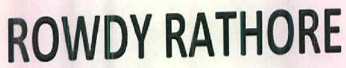 Rowdy Rathore Device mark 2689230 Trademark