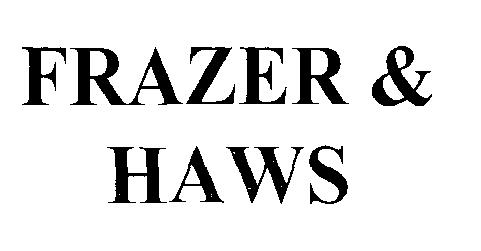 Frazer & Haws (logo) Device mark 2240466 Trademark