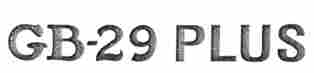 Gb-29 Plus Device mark 2879633 Trademark