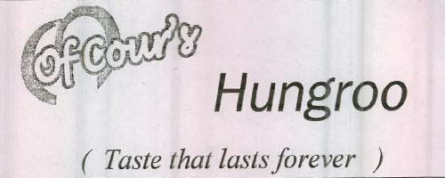 Ofcour's Hungroo Device mark 2372954 Trademark