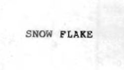 Snow Flake Device mark 740733 Trademark