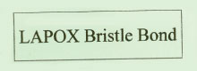 Lapox Bristle Bond Device mark 1971731 Trademark