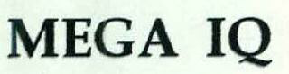 Mega Iq Device mark 2490445 Trademark