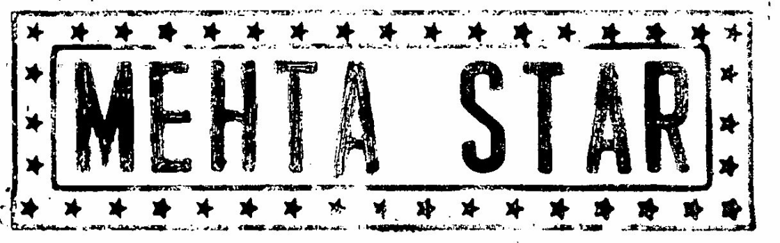 Mehta Star [label] Device mark 1418177 Trademark
