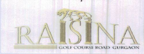Raisina Golf Curse Road Gurgaon (device Of Lion) Device mark 1590220 Trademark