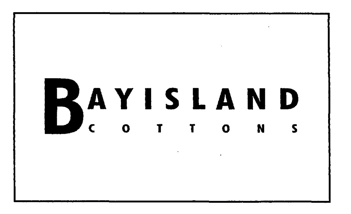 Bay Island Cottons Device mark 1075711 Trademark