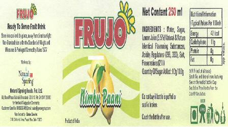 Frujo (label) Device mark 2373214 Trademark
