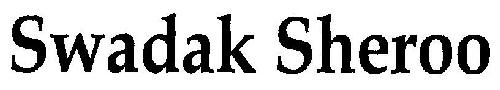 Swadak Sheroo Device mark 2981021 Trademark