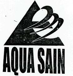 Aqua Sain(label) Device mark 2601469 Trademark