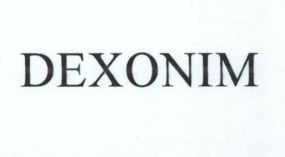 Dexonim Device mark 1486701 Trademark