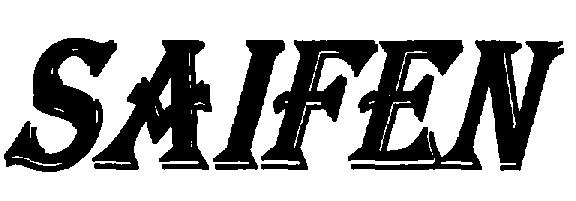 Saifen (logo) Device mark 2248194 Trademark