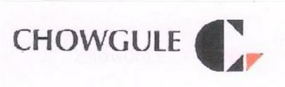 Chowgule (device) Device mark 1671802 Trademark