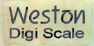 Weston Digi Scale Device mark 714644 Trademark