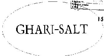 Ghari Salt Device mark 1080939 Trademark