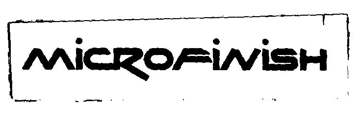 Microfinish (label) Device mark 657959 Trademark