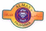 Almas Pashmina (label) Device mark 1477495 Trademark