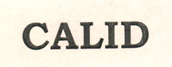 Calid Device mark 2615297 Trademark