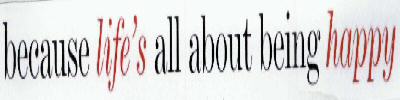 Because Life"s All About Being Happy Device mark 1647858 Trademark