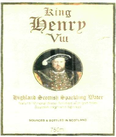 King Henry Viii (label) Device mark 2396428 Trademark