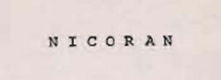 Nicoran Device mark 723455 Trademark