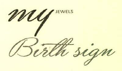My Jewels Birth Sign Device mark 2963058 Trademark