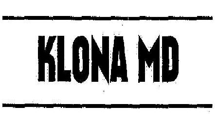 Klona Md With Device Device mark 2066918 Trademark