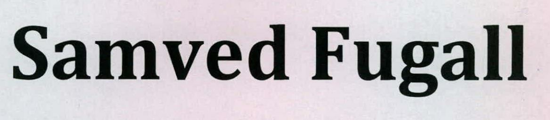 Samved Fugall Device mark 2238665 Trademark