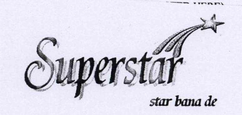 Superstar Star Bana De (device) Device mark 1770007 Trademark