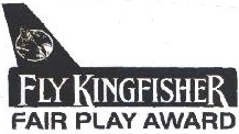 Fly Kingfisher Fair Play Award Device mark 1835948 Trademark