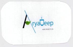 Aryadeep Agro Project Ltd. (device) Device mark 2499686 Trademark