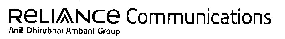 Reliance Communications Anil Dhirubhai Ambani Group (letter Written In Special Form) Device mark 1459775 Trademark