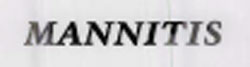 Mannitis Device mark 1718714 Trademark