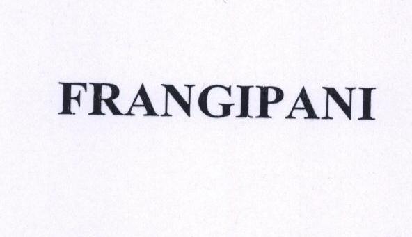 Frangipani Device mark 1589322 Trademark
