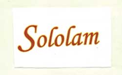 Sololam (label) Device mark 1374908 Trademark