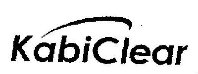 Kabiclear (device) Device mark 2580418 Trademark