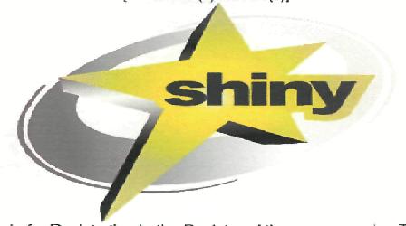 Shiny (label) Device mark 2154347 Trademark