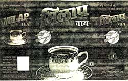 Milap Tea (label) Device mark 1148179 Trademark