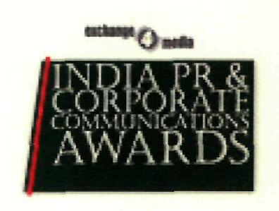 India Pr & Corporate Communications Awards (label) Device mark 2545057 Trademark