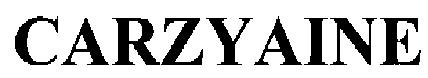 Carzyaine Device mark 2792221 Trademark