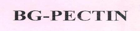 Bg-pectin Device mark 2606856 Trademark