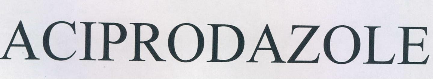 Aciprodazole Device mark 2156819 Trademark
