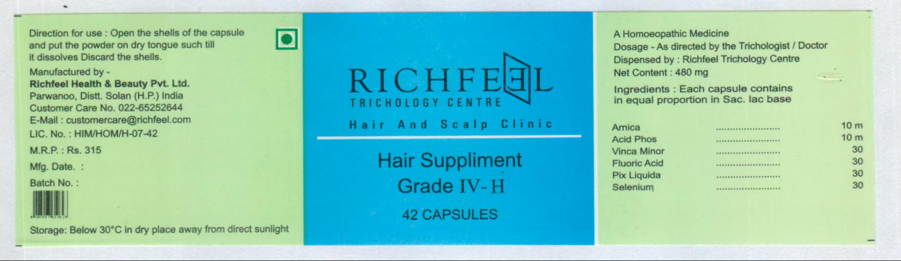 Richfeel (label) Device mark 1993887 Trademark