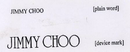 Jimmy Choo (label) Device mark 1551724 Trademark