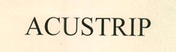 Acustrip Device mark 2523452 Trademark