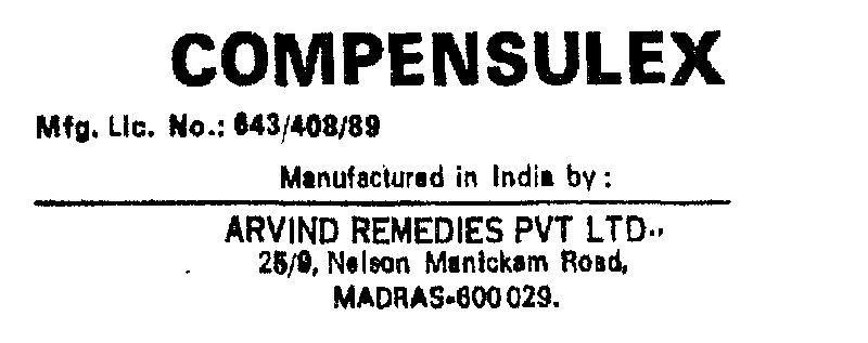 Compensulex Device mark 579100 Trademark